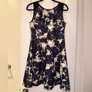 Multicolored business professional dress